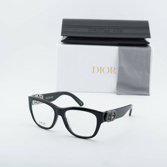 Dior 30MONTAIGNEO S4I 1400 Square Eyeglasses 55mm - Black